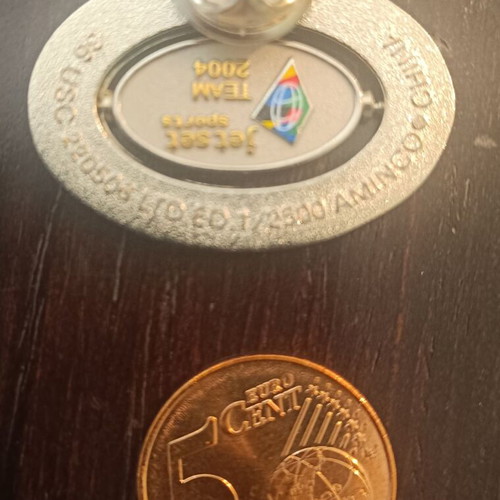 Pin Athens 2004 Jet Set Sports USA Team new