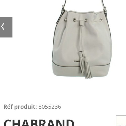 Chabrand Paris shoulder bag authentic white leather used