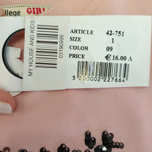 Pink Dress No 1-1.5 Years New College new