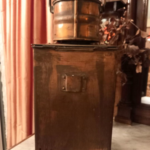Nautical lantern used, old brass