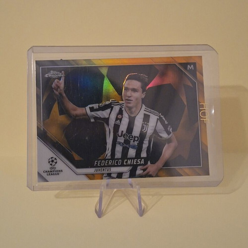 Federico Chiesa 2021 Chrome UEFA Champions League card new