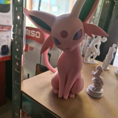 Espeon Pink 3D εκτυπωμένο φιγούρα, ψυχικός τύπος