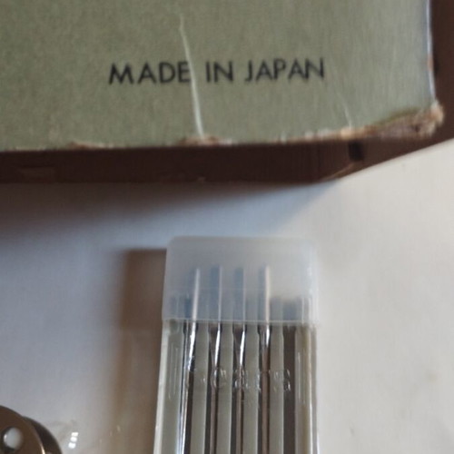 Sears Kenmore sewing machine consumables like new, needles and 3 metal bobbins