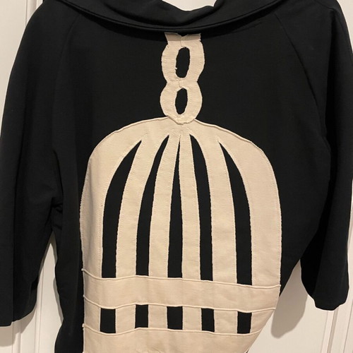 Heel casual jacket medium like new, black with details