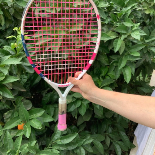 Babolat 21 junior tennis racket used, girl