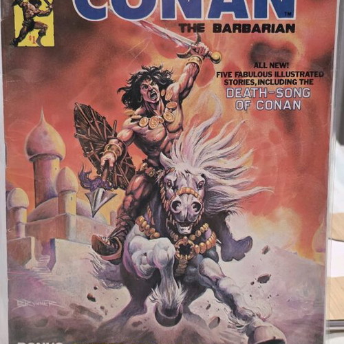 Savage Sword of Conan Barbarian #8 used, October 1975