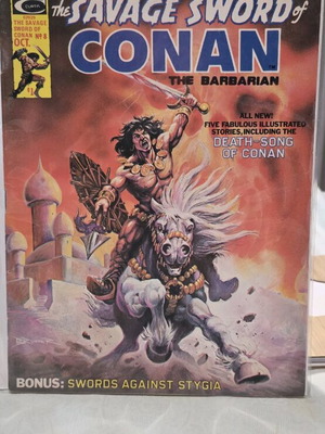Savage Sword of Conan Barbarian #8 used, October 1975