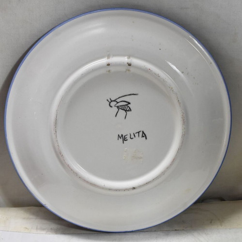 Andros Melita hanging plate used, 23.5 cm diameter