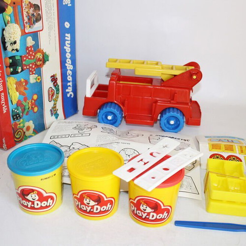 El Greco Play Doh The Firefighter New Vintage 1983
