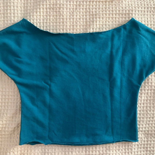BDTK crop top teal like new, size S