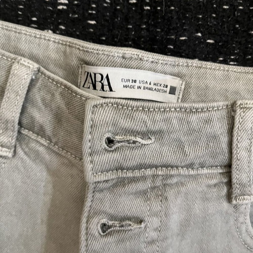 Zara woman’s jeans size 36, excellent condition, black and white