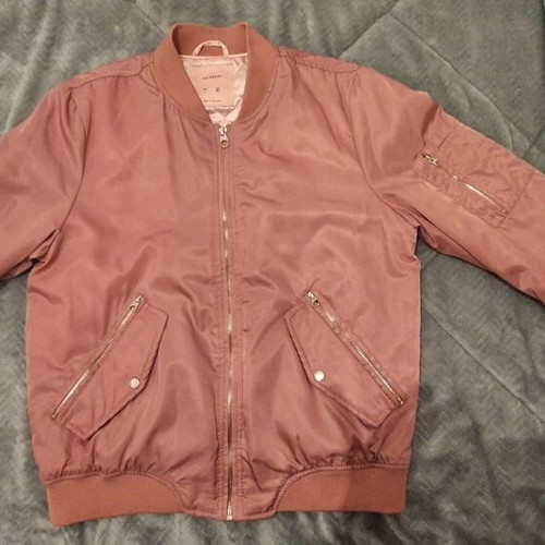 Bomber jacket Pull and Bear pink size L like new