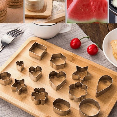 Cookie cutter kit 24 pcs stainless steel new