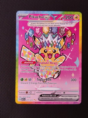 Pokemon Ascended Heroes Pikachu 277 new card