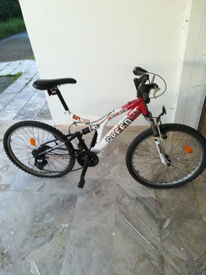 Speed-Chicago-009 bicycle used, 24 inch, red, 6 speeds