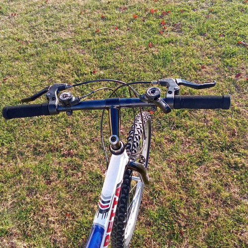 Mountain bike used, blue, 24 inch, with gears