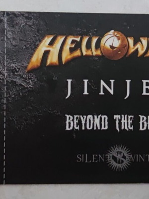 Helloween Jinjer Beyond The Black Hard Copy Ticket like new, Release Festival 17/06/23