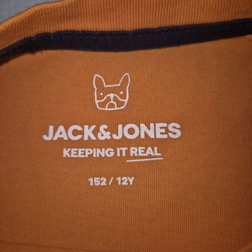 Jack & Jones Summer T-shirt Like New for 11-12 Years Orange