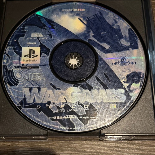 Defcon 1 Wargames PlayStation 1 used, case damaged