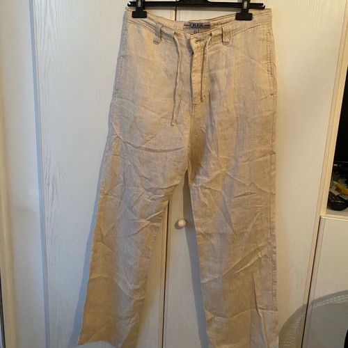 Linen pants beige medium like new
