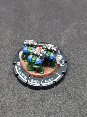 Mechwarrior Gnome Battle Armor #023 Veteran like new