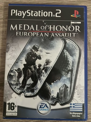 Medal of Honor European Assault PS2 game