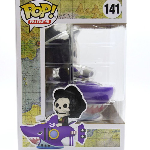 Funko Pop! Rides One Piece Brook with Shark Submerge new, NYCC 2025 Exclusive #141
