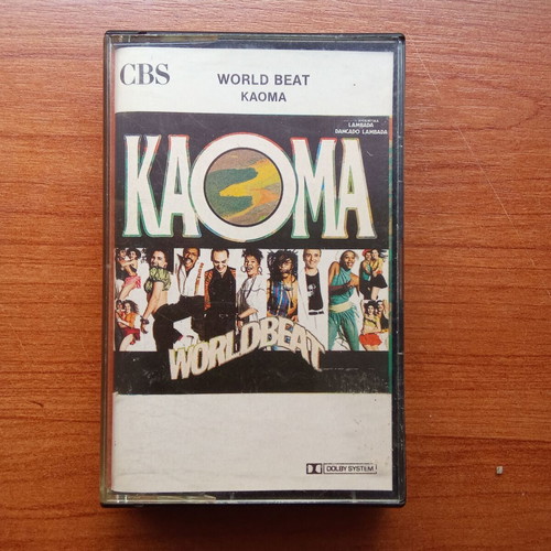 Kaoma Lambada Worldbeat collectible audio tape used, 1980s