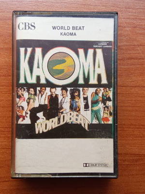 Kaoma Lambada Worldbeat collectible audio tape used, 1980s