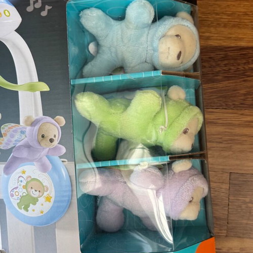 Fisher Price Butterfly Dreams musical baby mobile with rotating bears