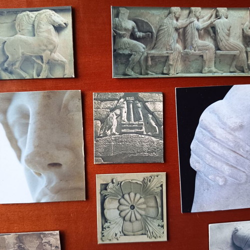 Set of 14 collectible magnets from Acropolis Museum like new