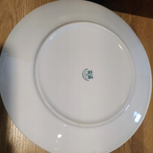 Dinner plates set used, pack of 12, assorted sizes