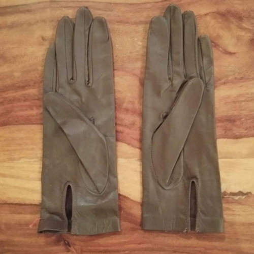 Leather parade gloves new, men's black and women's brown