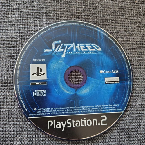 Silpheed The Lost Planet PS2 game used, disk only, PAL