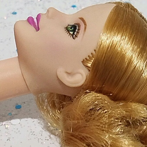 Barbie Pixie like new with pink satin and tulle gown