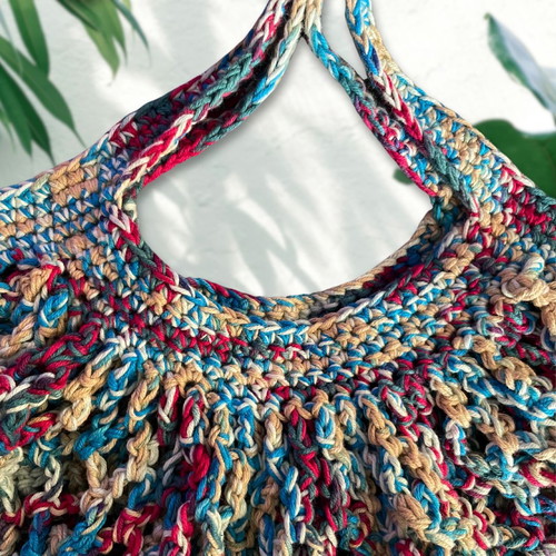 Ideal Handmade Mesh Market Bag