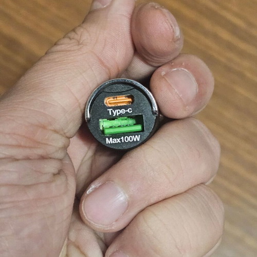 Car USB and USB-C Adapter like new