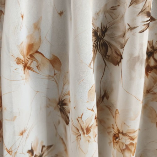 Floral Women's Blouse new, lightweight romantic design, size XL