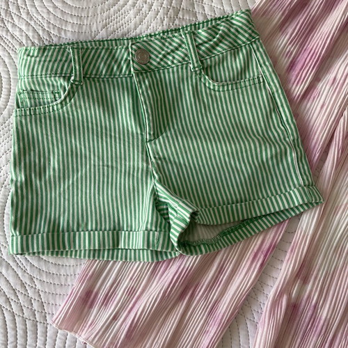Girls' pants and shorts set like new, size 116-122 cm