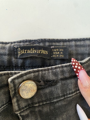 Stradivarius black jeans, size S / 36 / 8