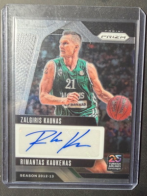 Rimantas Kaukenas Αυτόγραφο Καινούργιο Zalgiris Kaunas