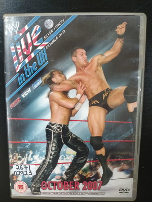 Live in the UK Silver Vision October 2007 WWE wrestling DVD double set
