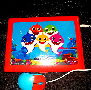 Lexibook Ηλεκτρονικό Παιδικό Εκπαιδευτικό Laptop/Tablet Baby Shark
