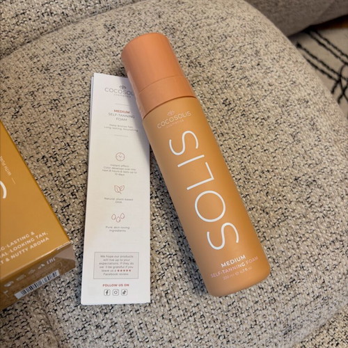 Cocosolis Self-Tanning Foam New