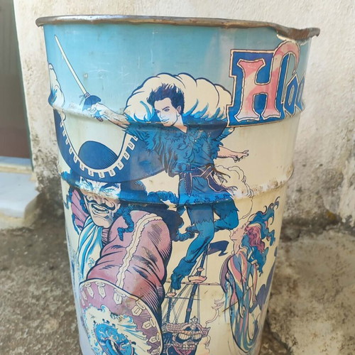 Vintage metal Hook bin 90's