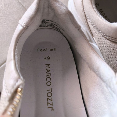 Marco Tozzi sneakers beige used, size 39, athletic