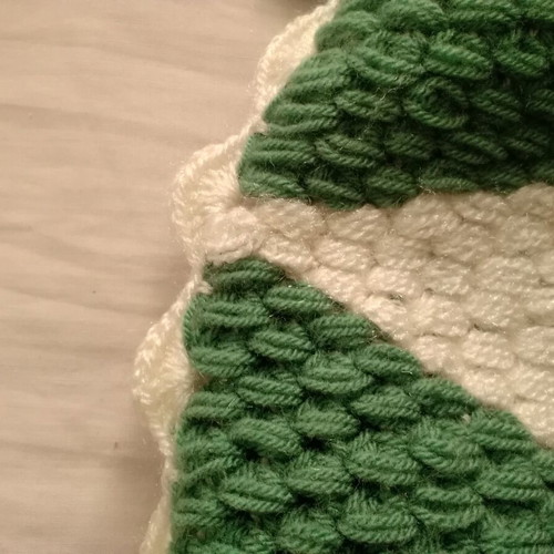 Knitted pillowcases handmade, set of 2 round, new