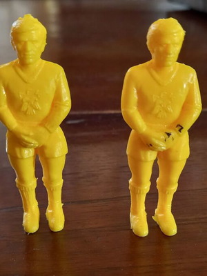 Bozo vintage collectible football player figures set, 1970s