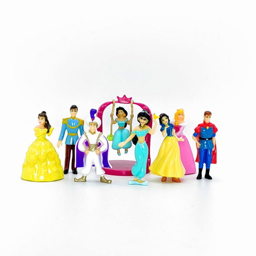 Kinder Surprise Disney Couples Princesses & Princes Figures Set like new