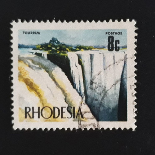 Σφραγίδα Zimbabwe Rhodesia 1970 8c Devil's Cataract Victoria Falls σαν καινούργιο